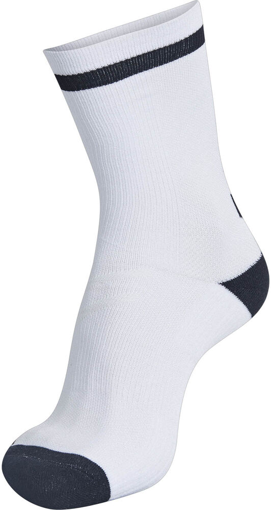 Hummel Elite Indoor Sock Low Unisex Håndboldherrerne Hvid 3942