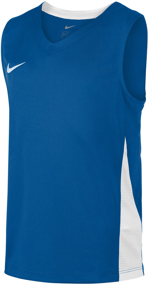 Nike Youth Team Basketball Trøje Unisex Kortærmet Tshirts Blå 110116 / M