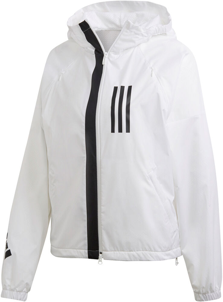 4: Adidas Wnd Jacket Fleece Lined Damer Jakker Hvid S