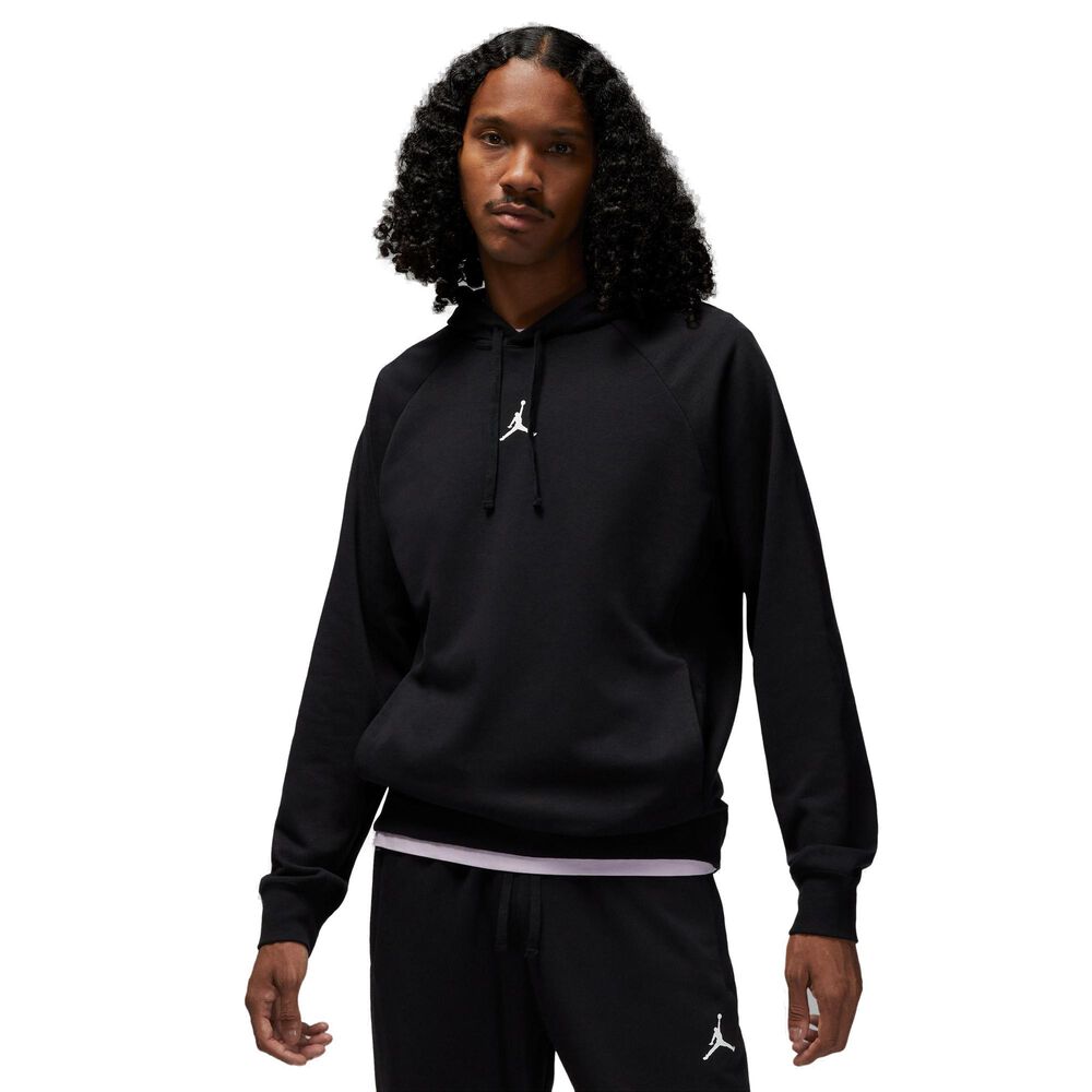 Nike Jordan Drifit Sport Crossover Fleece Hættetrøje Herrer Hoodies Og Sweatshirts Sort S