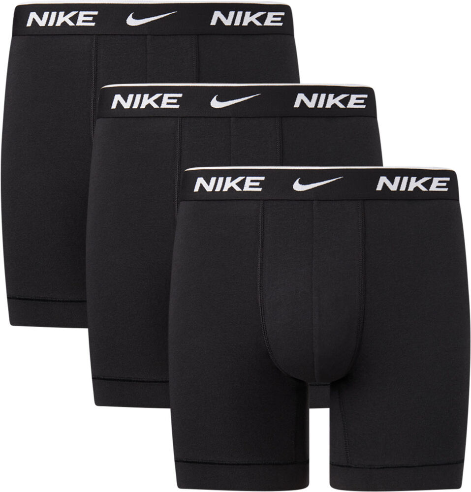 Nike Underbukser, Bomuld, 3pak Herrer Tøj Sort Xs