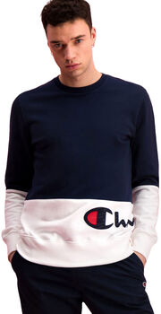 Colour Block Wraparound Logo sweatshirt
