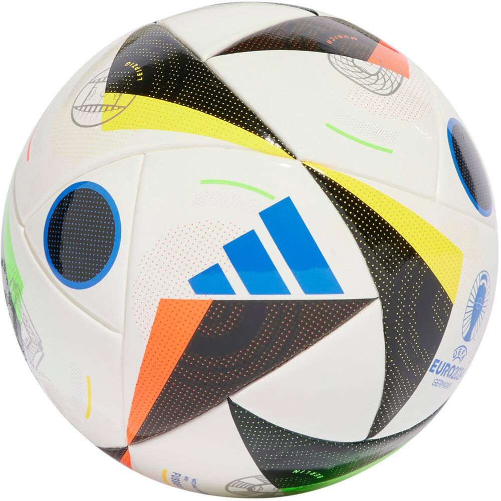 4: Adidas Euro 24 Mini Fodbold Unisex Fodbolde Og Fodboldudstyr Hvid 1