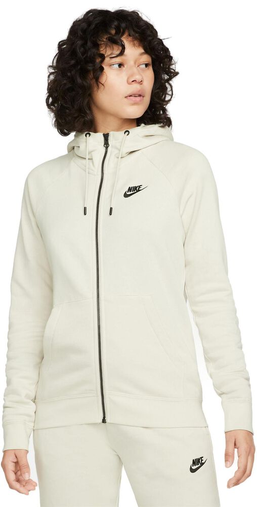 Nike Sportswear Essential Fleece Hættetrøje Damer Hættetrøjer & Sweatshirts Hvid M