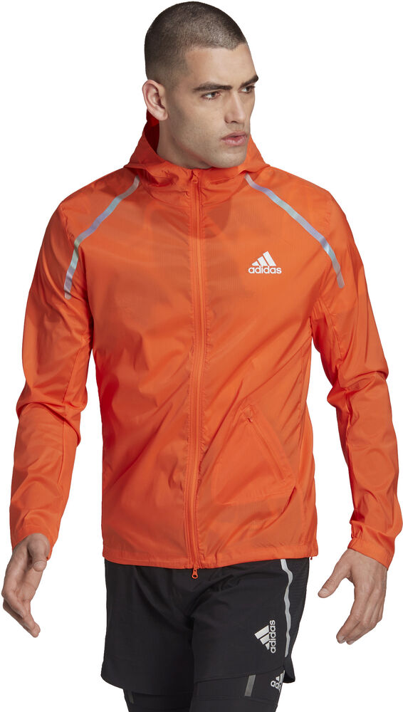 Adidas Marathon Løbejakke Herrer Tøj Orange Xl