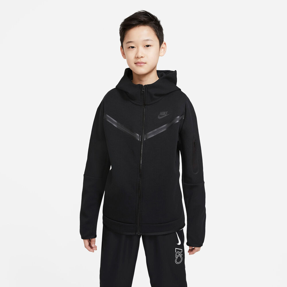 Nike Sportswear Tech Fleece Hættetrøje Unisex Hoodies Og Sweatshirts Sort 128137 / S