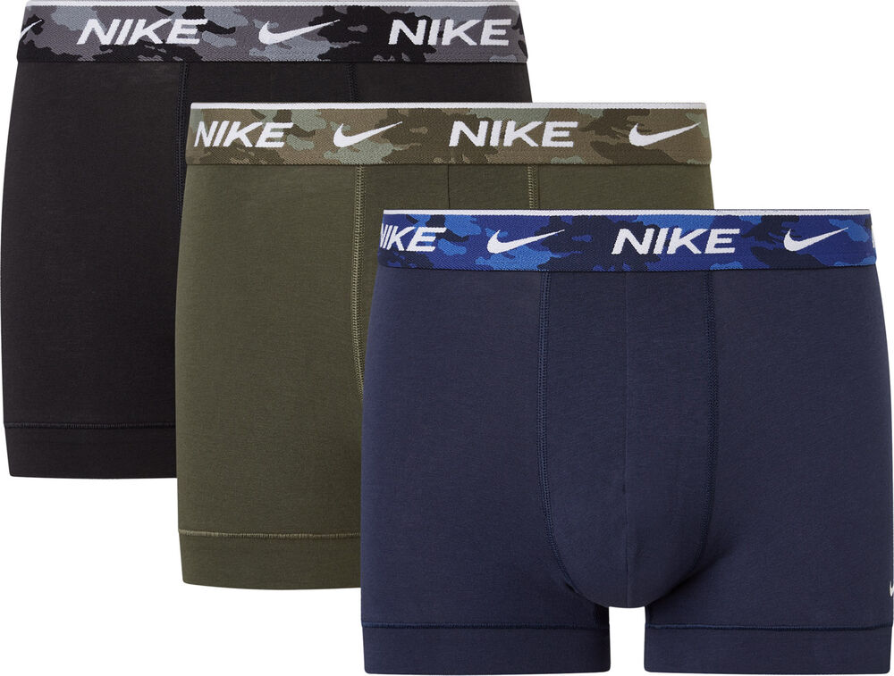 Nike Underbukser, Bomuld, 3pak Herrer Undertøj Multifarvet M
