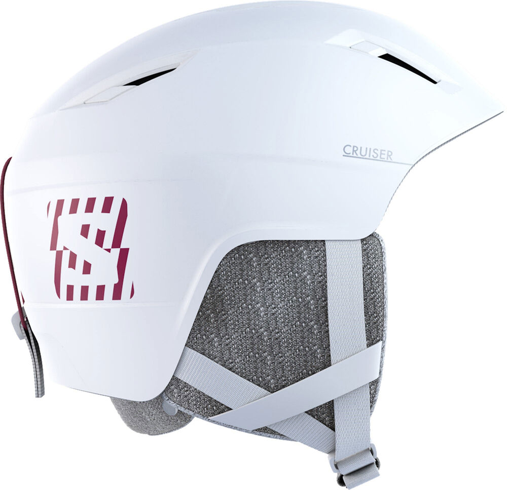 Salomon Helmet Pearl 2 Ca Unisex Drybags Hvid 5356 Cm