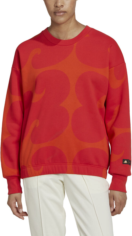 #2 - Adidas Marimekko Sweatshirt Damer Tøj Rød S